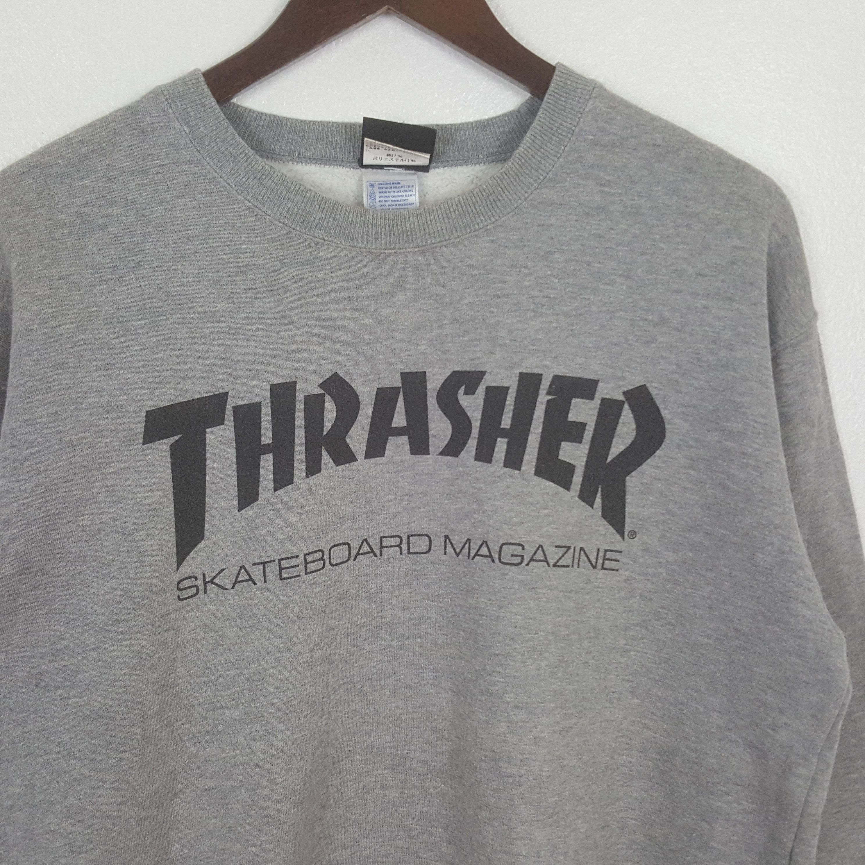 Thrasher Vintage Thrasher Skateboards Sweatshirt Size US M / EU 48-50 / 2 - 2 Thumbnail