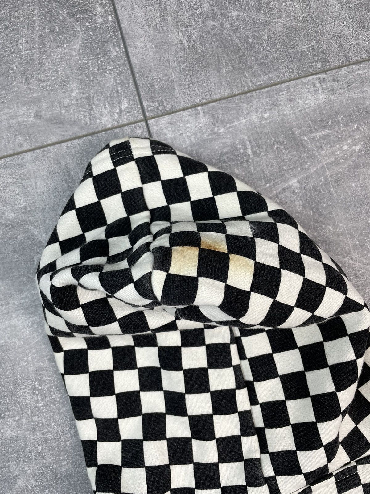 Vintage Childish Checkered Vintage Skate Hoodie Y2K Size US S / EU 44-46 / 1 - 8 Thumbnail