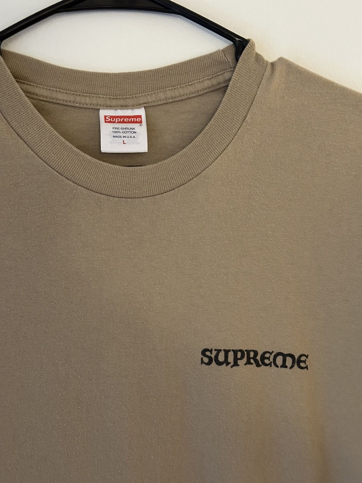 Supreme Supreme Worship Tee Size US L / EU 52-54 / 3 - 4 Thumbnail