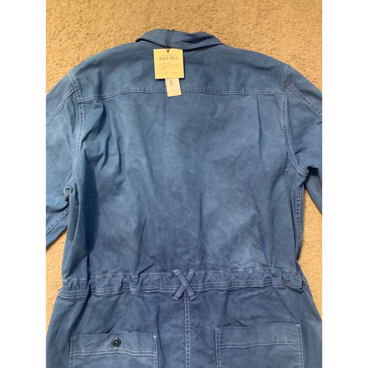 Alex Mill Alex Mill Indigo Dyed Field Jumpsuit Limited Edition Size US 36 / EU 52 - 12 Thumbnail