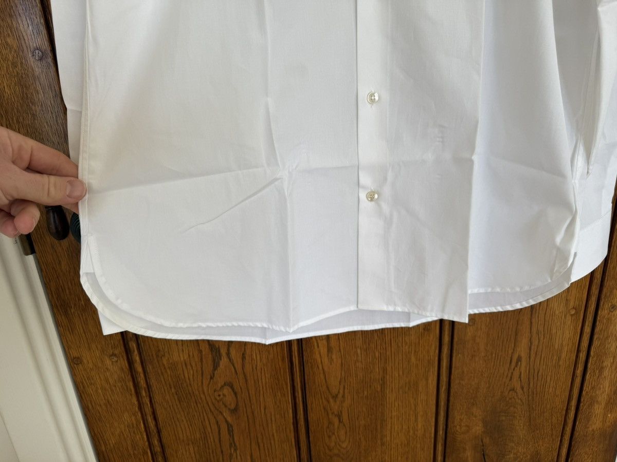 Saint Laurent Paris $760 SS23 BNWT Saint Laurent white shirt Sz 40 cotton poplin Size 40R - 13 Thumbnail