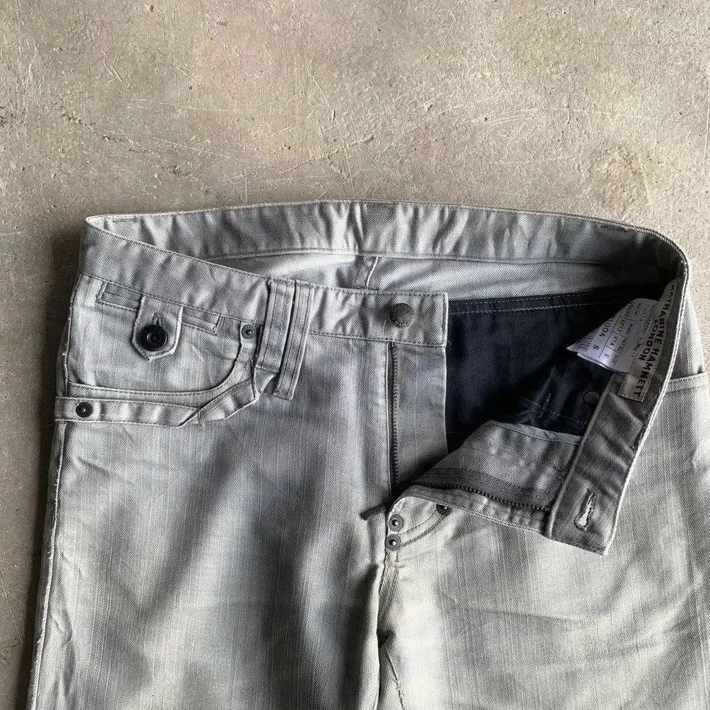 Katharine Hamnett London DISTRESSED 🔥 Katharine Hamnett London Trousers Pants W28 Size US 28 / EU 44 - 7 Thumbnail
