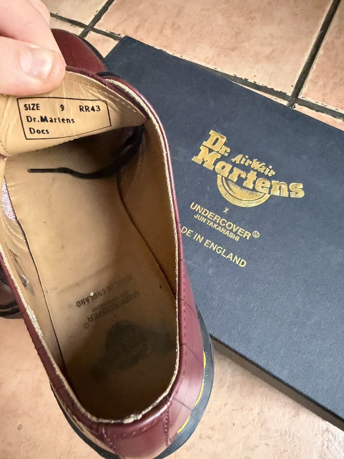 Dr. Martens × Undercover 1461 check undercover Size US 10 / EU 43 - 6 Thumbnail