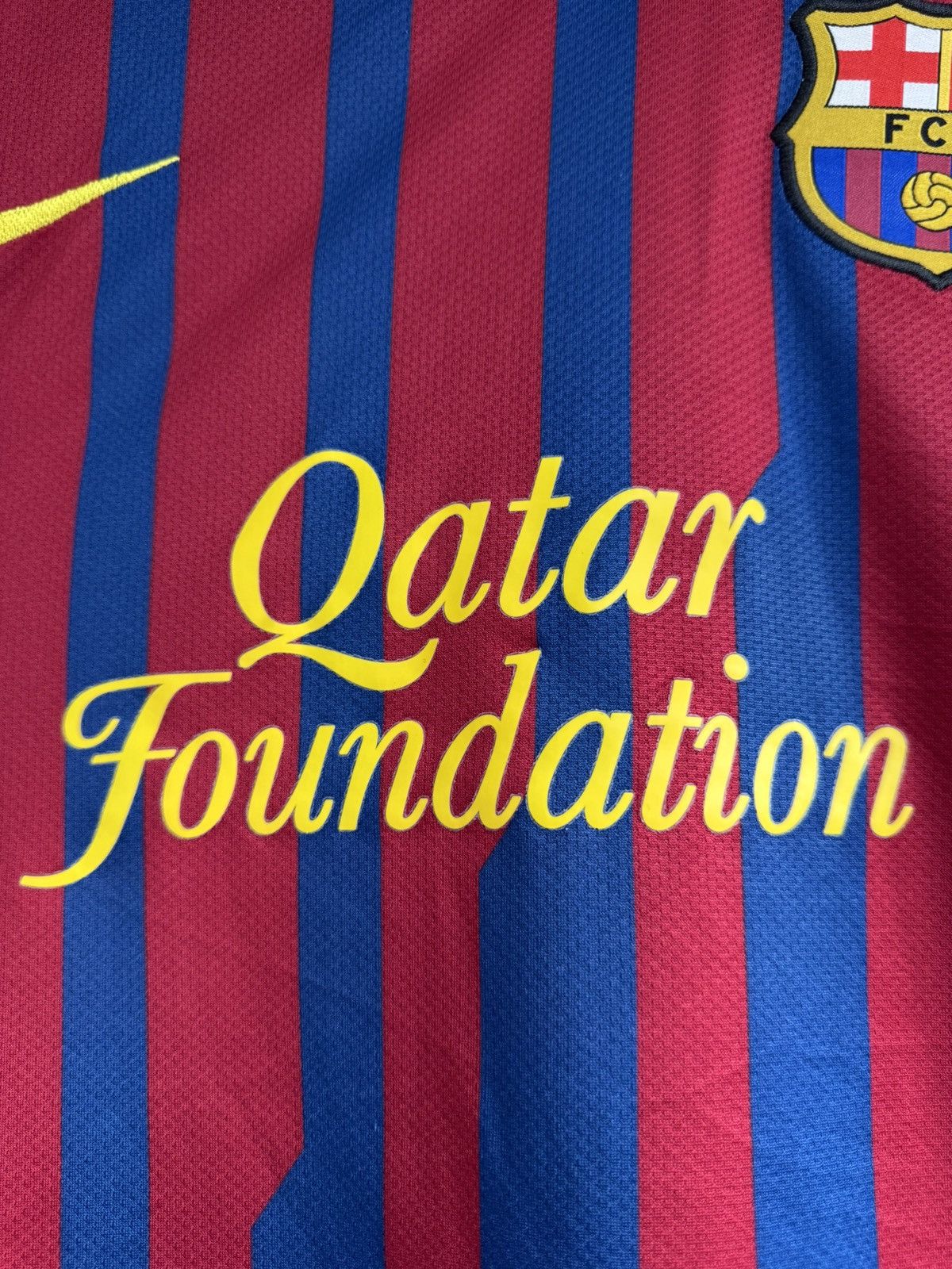 Nike Barcelona 2011-2012 Home Soccer Jersey Football Kit Shirt Size US S / EU 44-46 / 1 - 8 Thumbnail