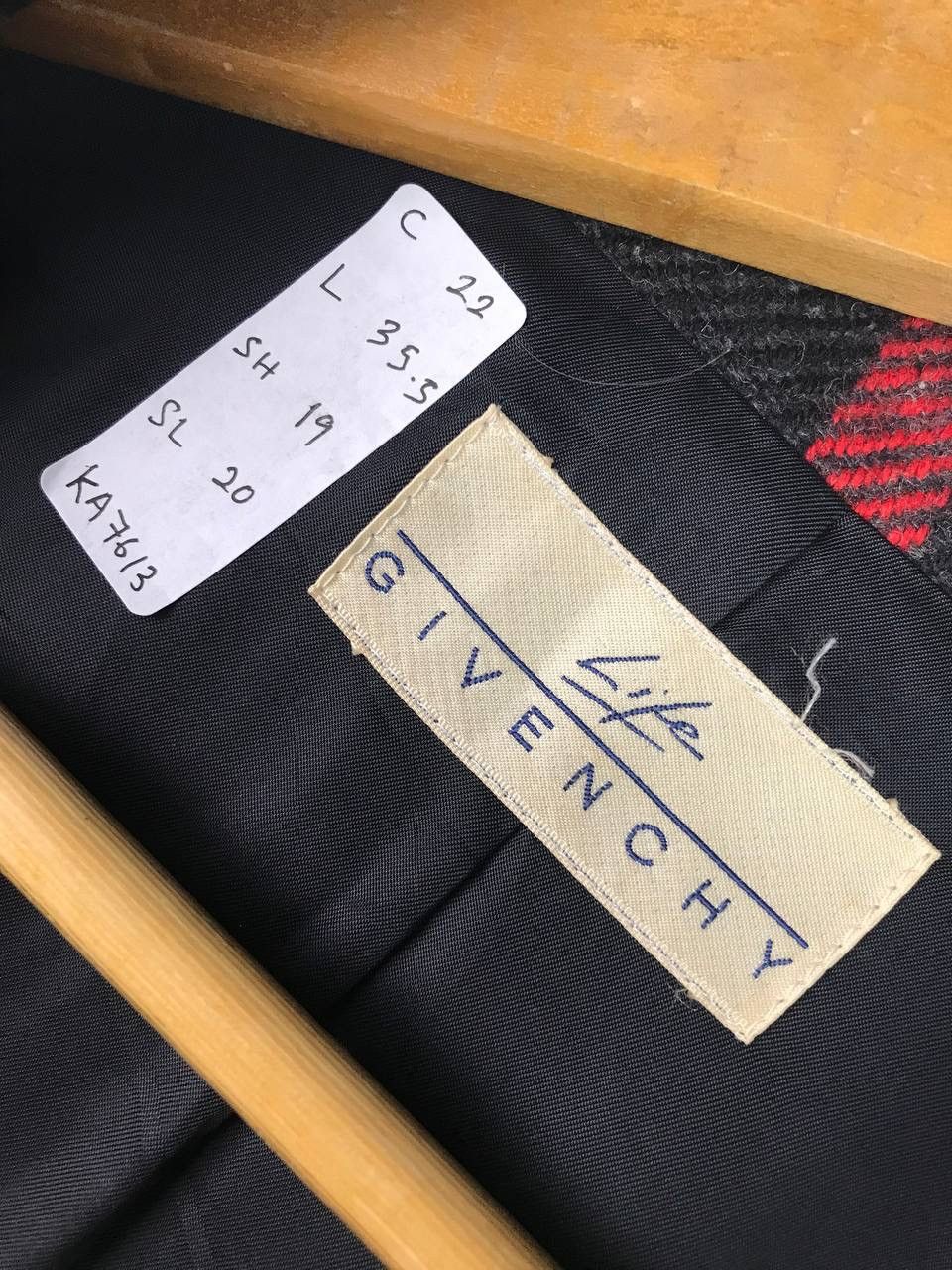 Givenchy Vintage Luxury 90's Givenchy Rare Design Long Jacket Size US L / EU 52-54 / 3 - 4 Thumbnail