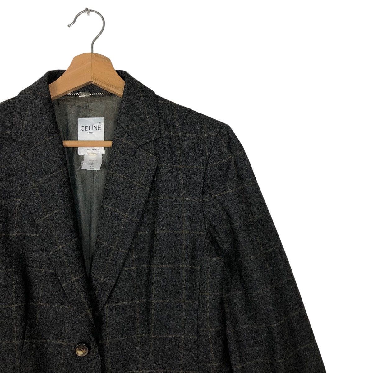 Celine 🔥Celine Paris Made in France Striped Blazer Size S / US 4 / IT 40 - 5 Thumbnail