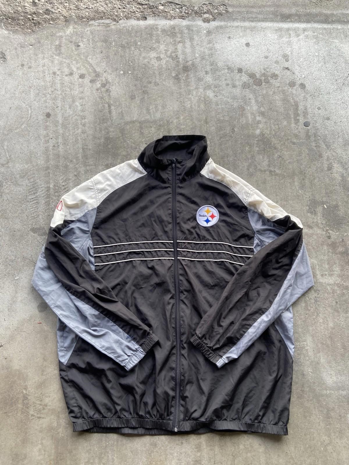 Other NFL Pittsburgh Steelers Wind Breaker Men's Size XL Jacket Size ONE SIZE - 1 Thumbnail