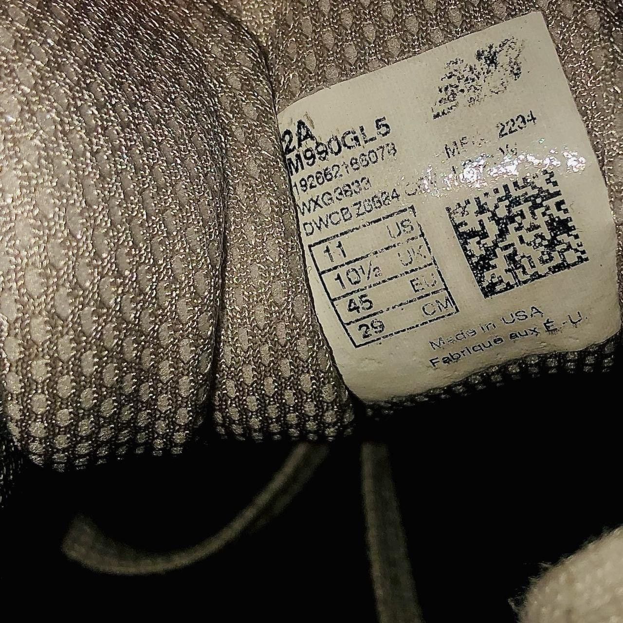 New Balance New Balance 990 v5 “Castlerock” (2019) - 11M Size US 11 / EU 44 - 7 Thumbnail