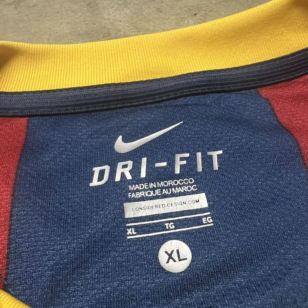 Nike F.C. Barcelona Authentic Nike Dri-Fit Soccer Jersey Size US XL / EU 56 / 4 - 8 Thumbnail