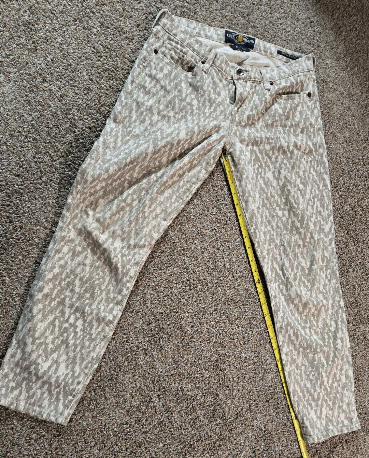 Lucky Brand Lucky Brand Jeans Sofia Capri Womens Sz 6/28 Mid-Rise Taper Size 28" / US 6 / IT 42 - 4 Thumbnail