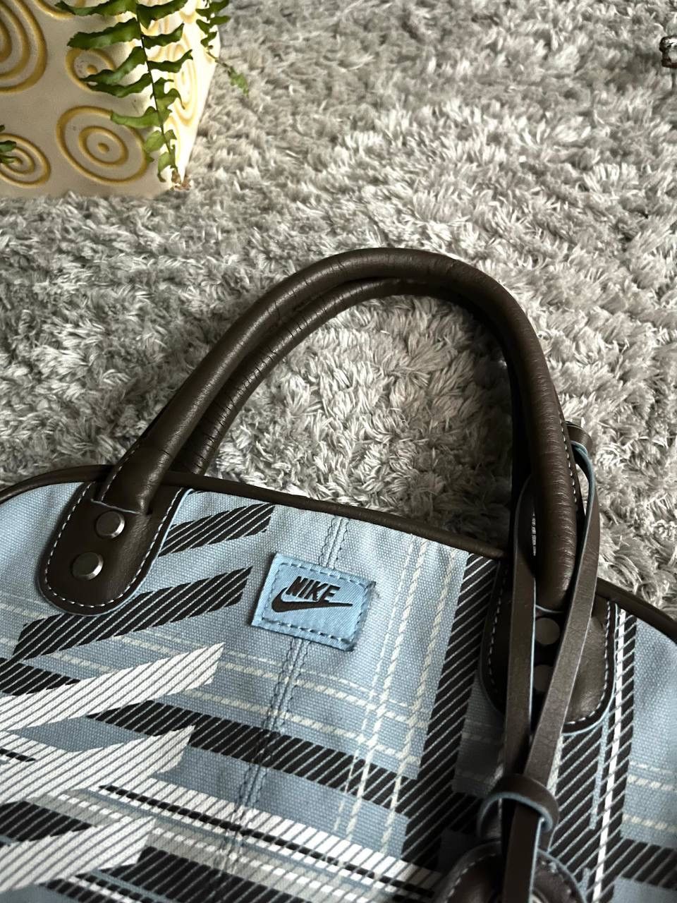 Nike × Vintage 00s Nike Vintage Bag Streetwear Rare Logo Swoosh Size ONE SIZE - 4 Thumbnail