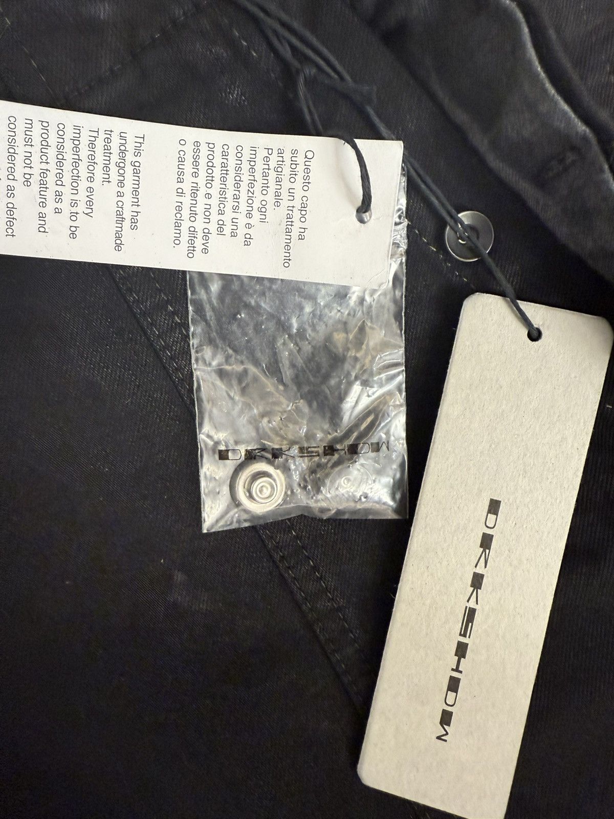 Rick Owens Drkshdw Rick Owens Drkshadw air cut wax denim Size US 34 / EU 50 - 3 Thumbnail