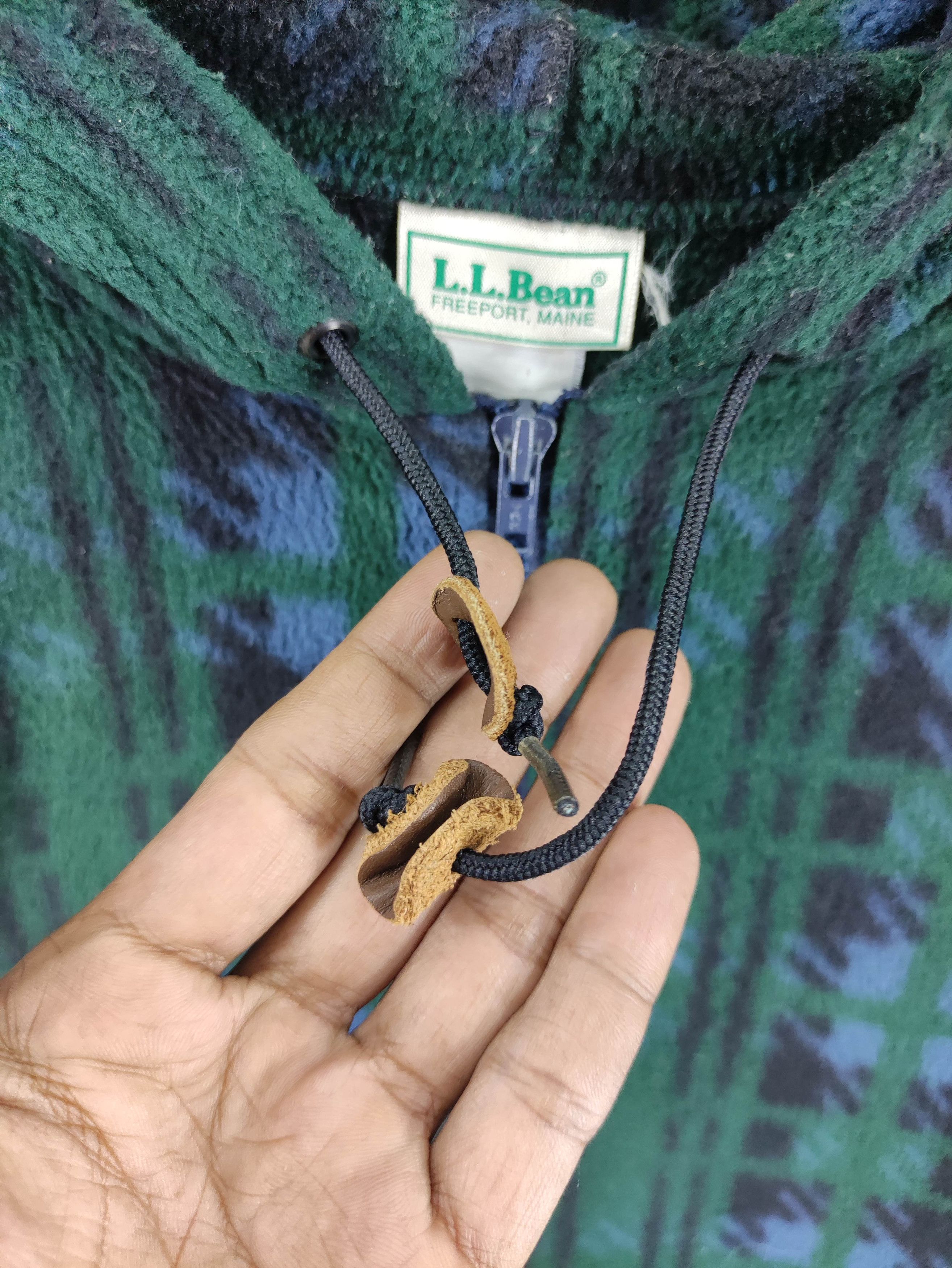 L.L. Bean Vintage L.L. Bean Sweater Hoodie Fleece Zipper Size US L / EU 52-54 / 3 - 2 Thumbnail