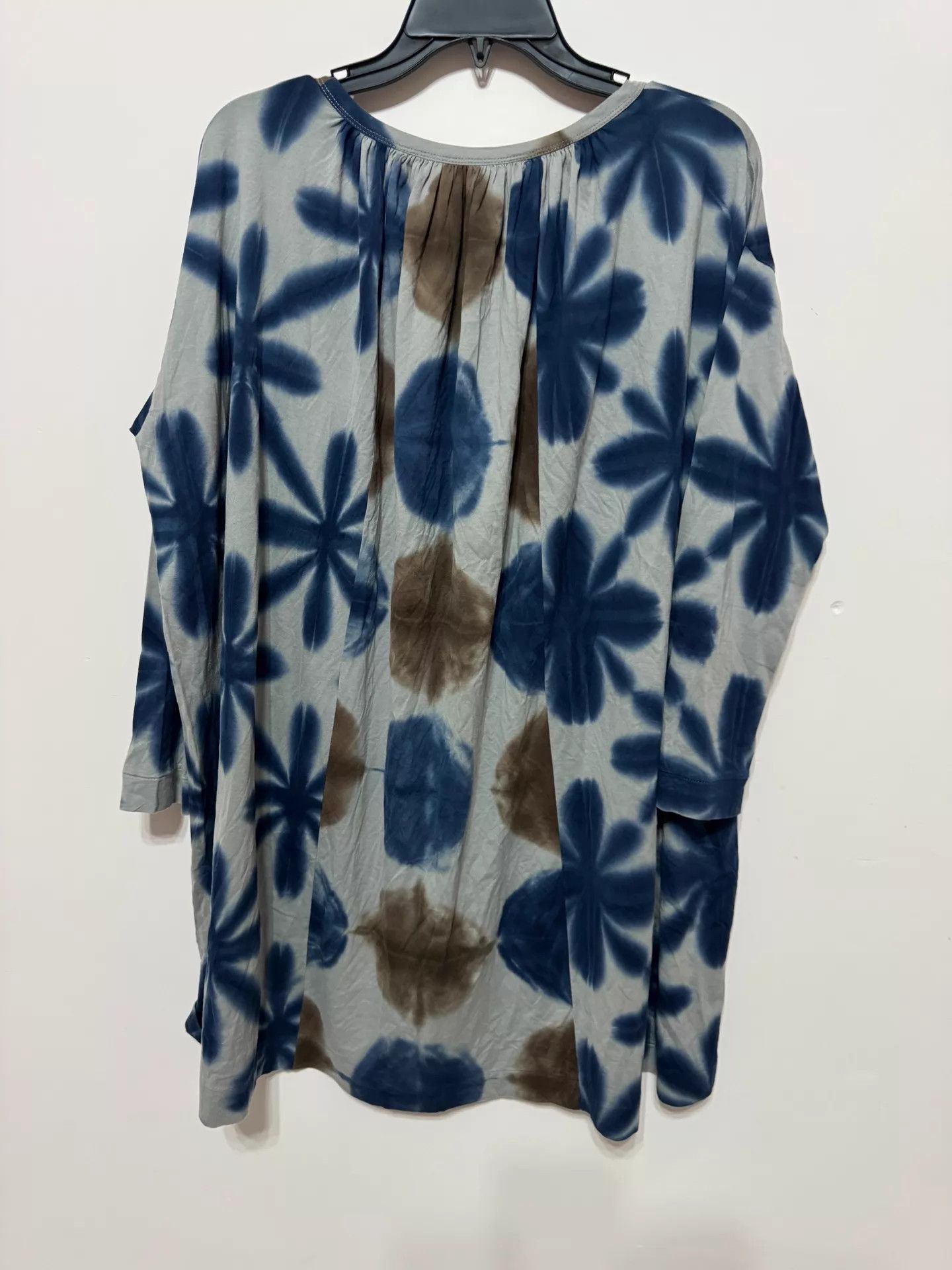 45rpm 45R Batik Cotton Long Top/Dress Japan OS Excellent No Flaws Size XS / US 0-2 / IT 36-38 - 3 Thumbnail