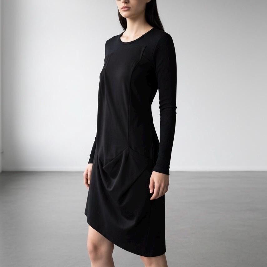 Cop Copine The Cop Copine Half Pleated Draped Archive Dress Size ONE SIZE - 3 Thumbnail