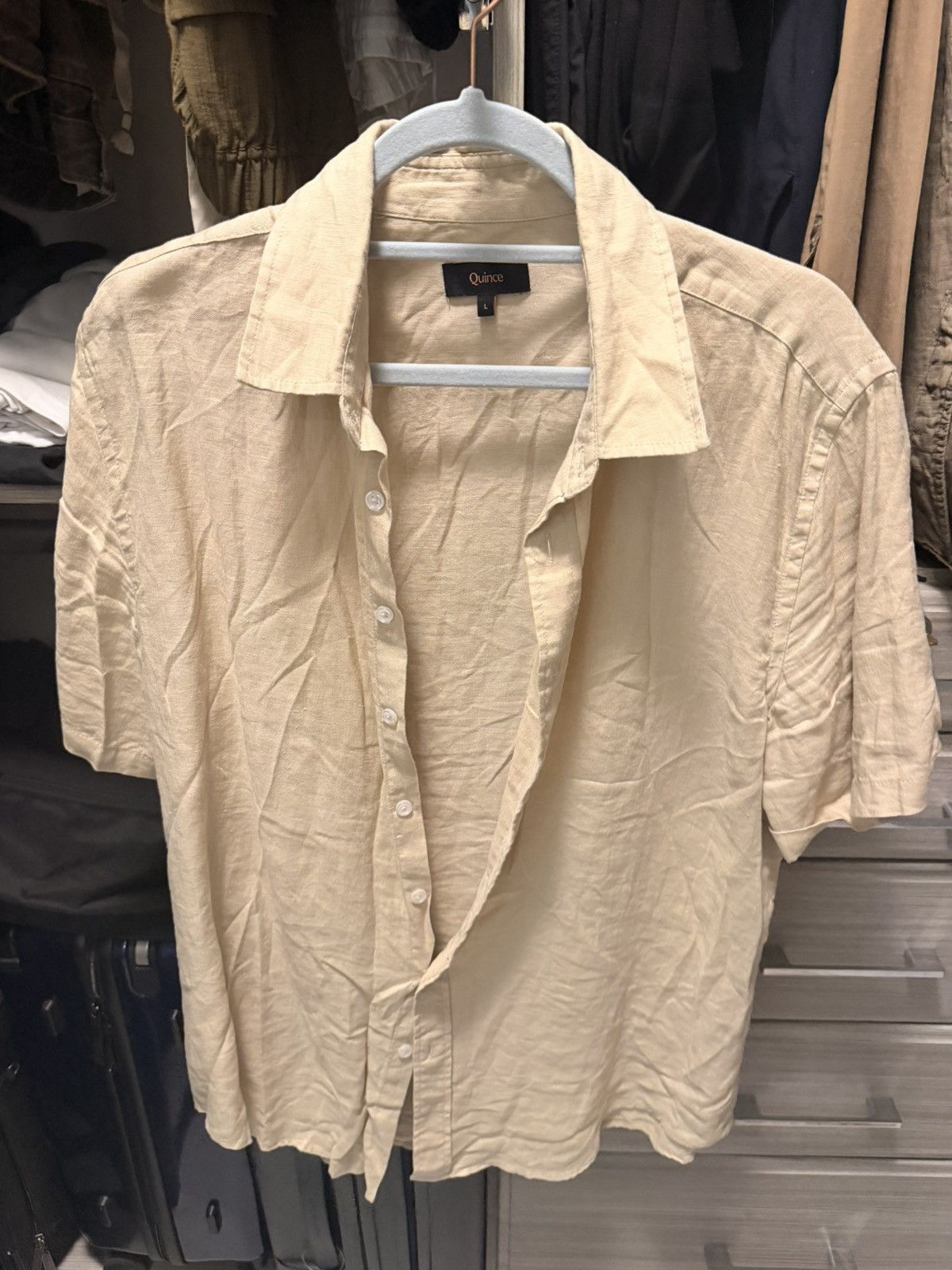 Quince Linen quince shirt Size US L / EU 52-54 / 3 - 1 Thumbnail
