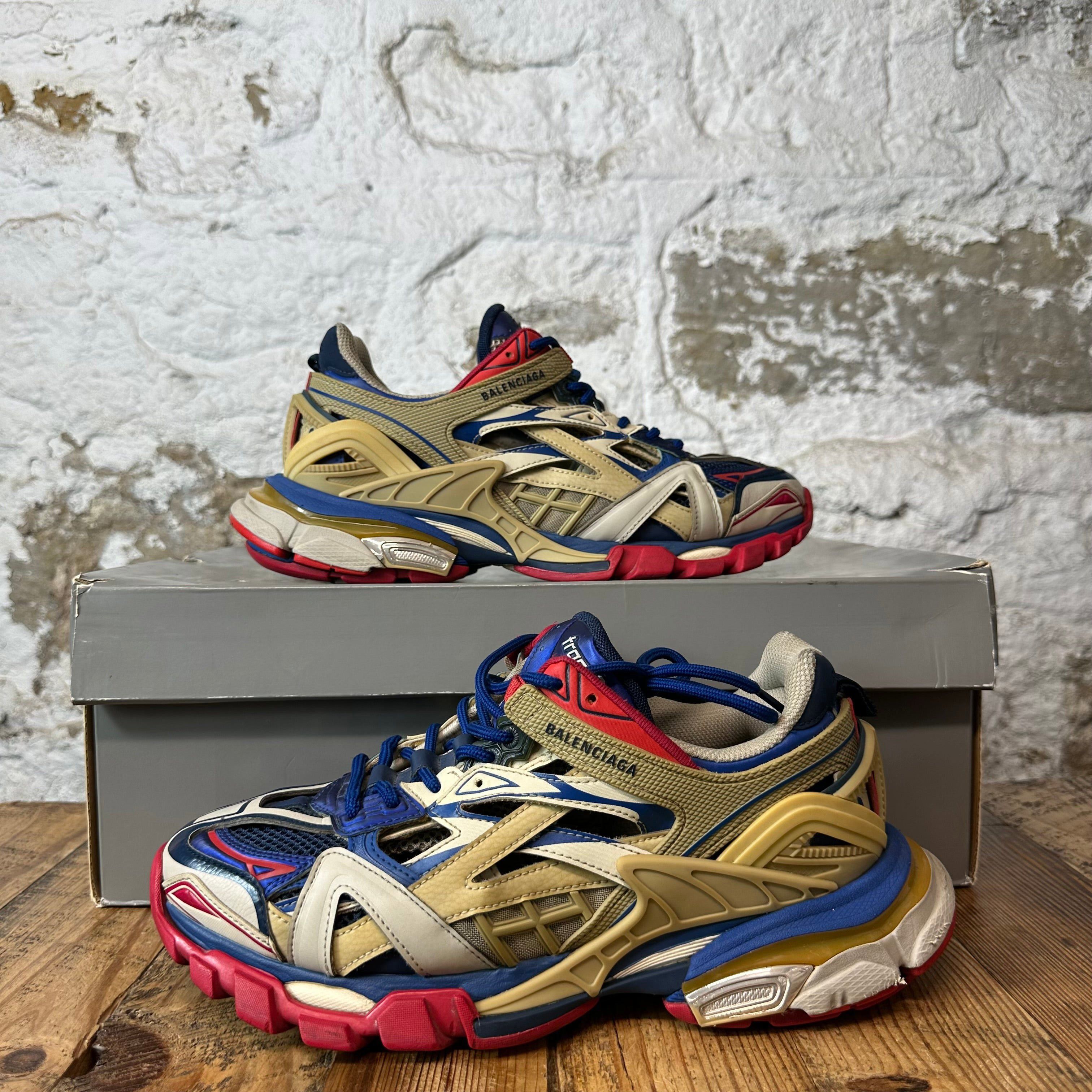 balenciaga track2 マルチカラー　41 Balenciaga Balenciaga Track 2 open sneaker sz 41 white | Grailed