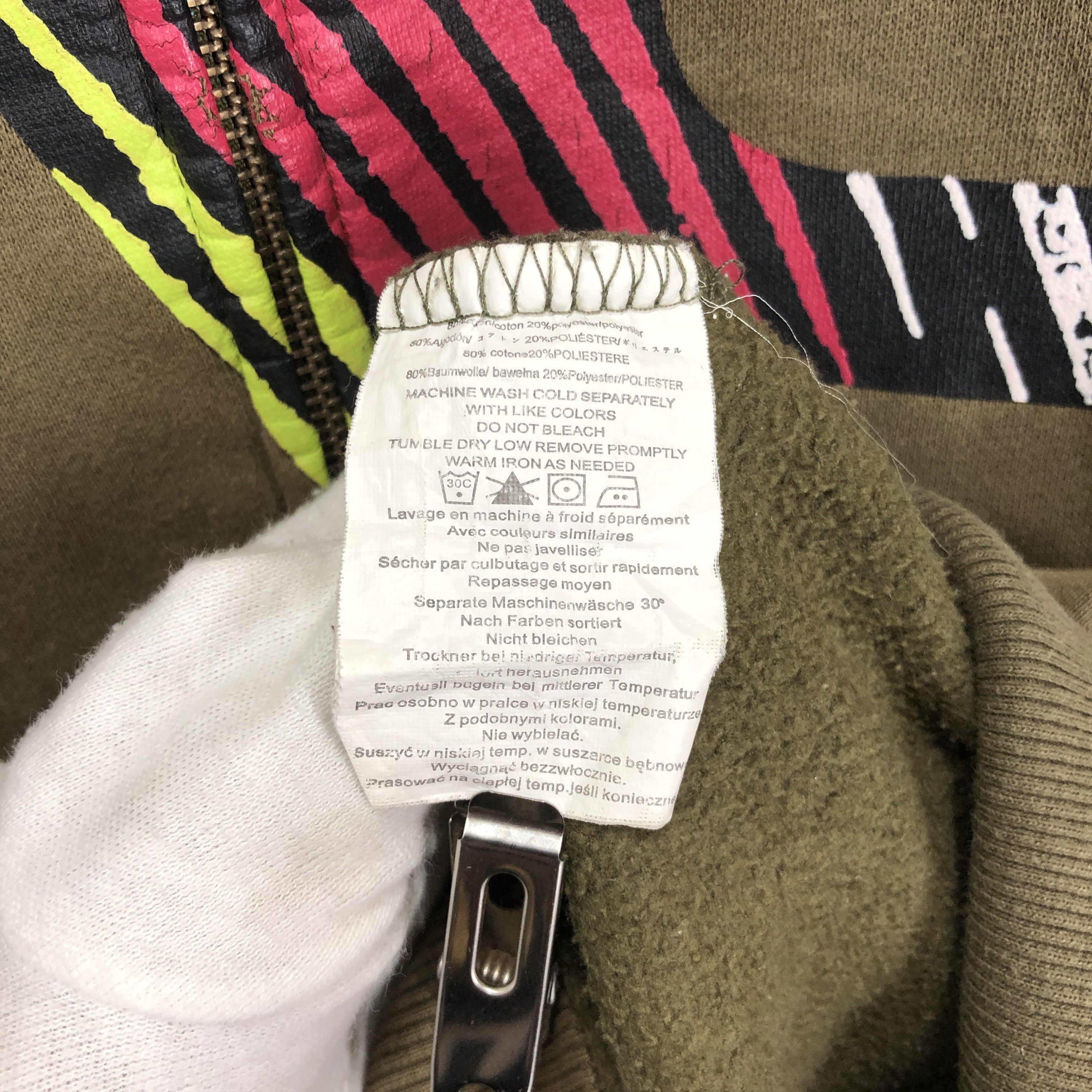 Analog ANALOG Zipper Hoodie #1590/01 Size US L / EU 52-54 / 3 - 9 Thumbnail