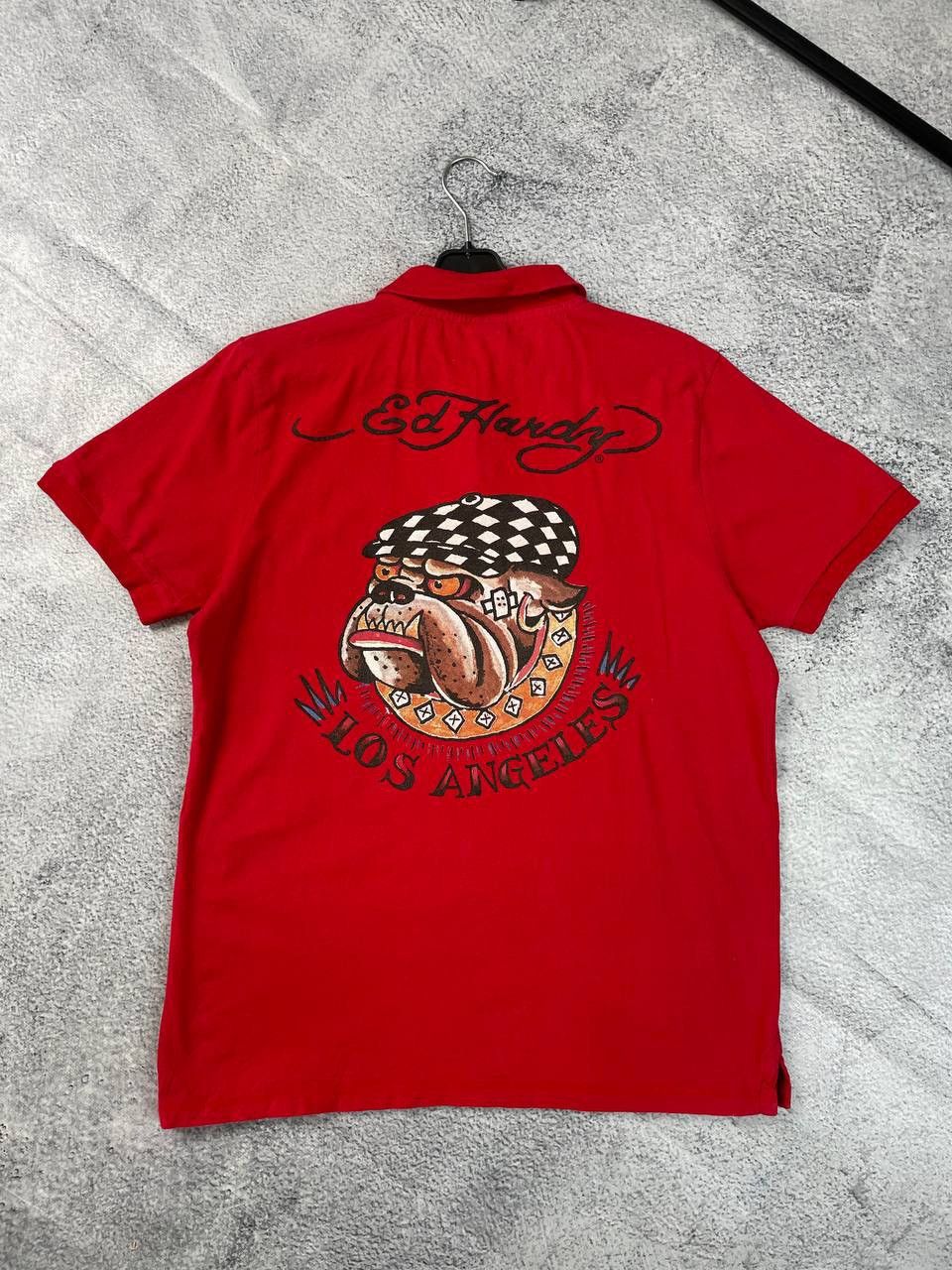 Christian Audigier × Ed Hardy Vintage Ed Hardy polo T-shirt Size US XL / EU 56 / 4 - 5 Thumbnail
