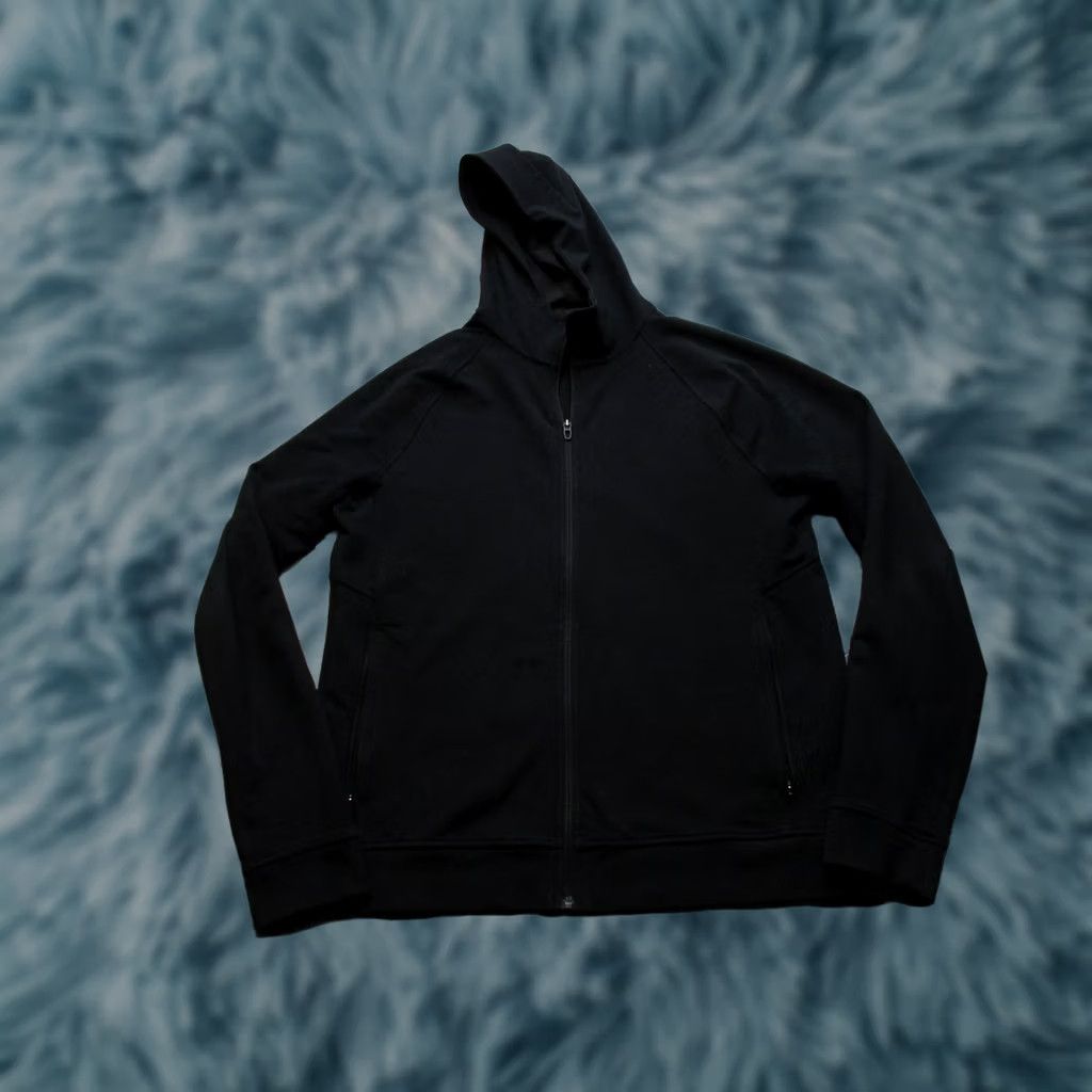 Lululemon Lululemon City Sweat Zip Hoodie Mens Large Black Full Knit Sweatshirt Size US L / EU 52-54 / 3 - 1 Thumbnail