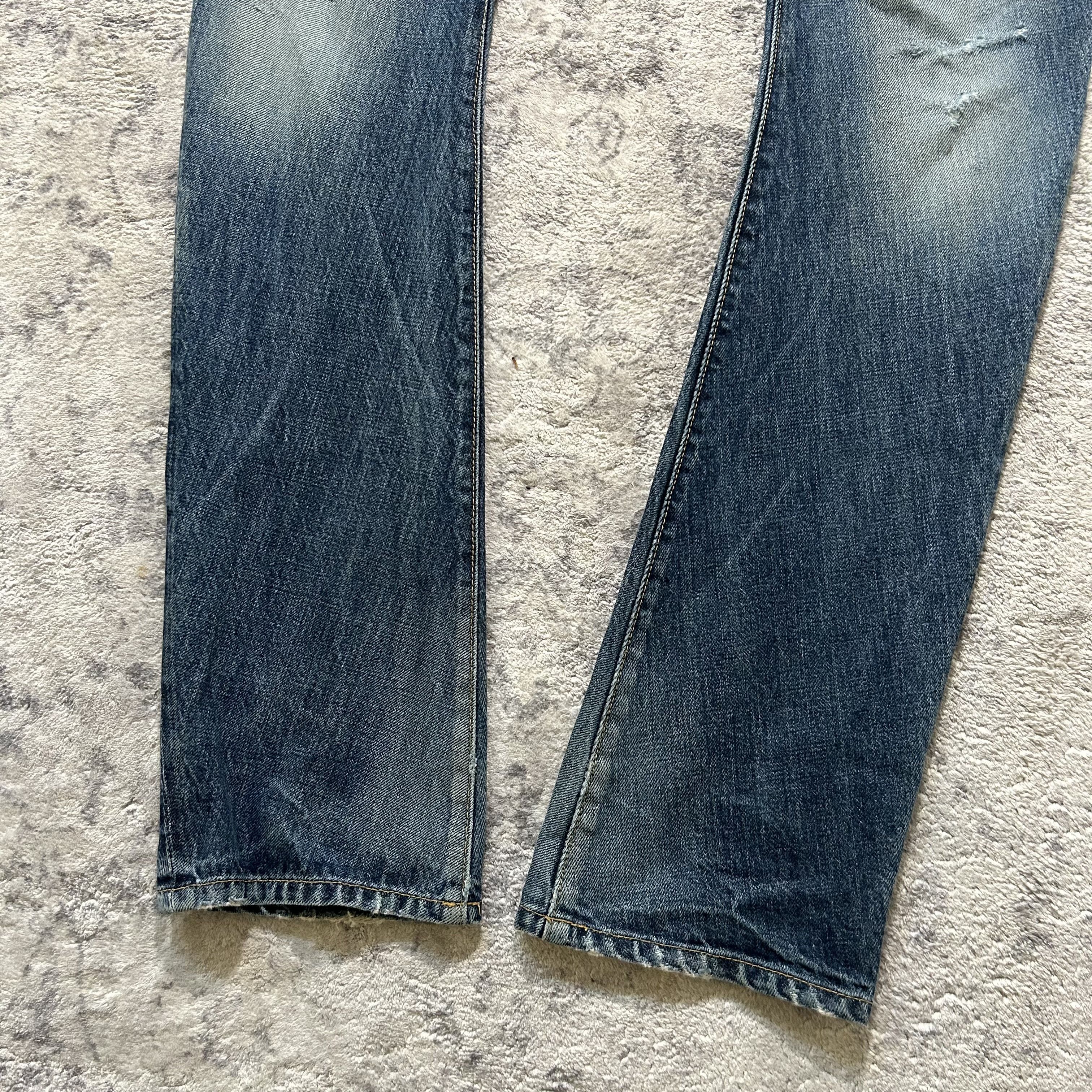 Kazuyuki Kumagai Attachment Kazuyuki Kumagai Attachment J-Cut Bootcut Flared Denim Jeans Size US 30 / EU 46 - 3 Thumbnail