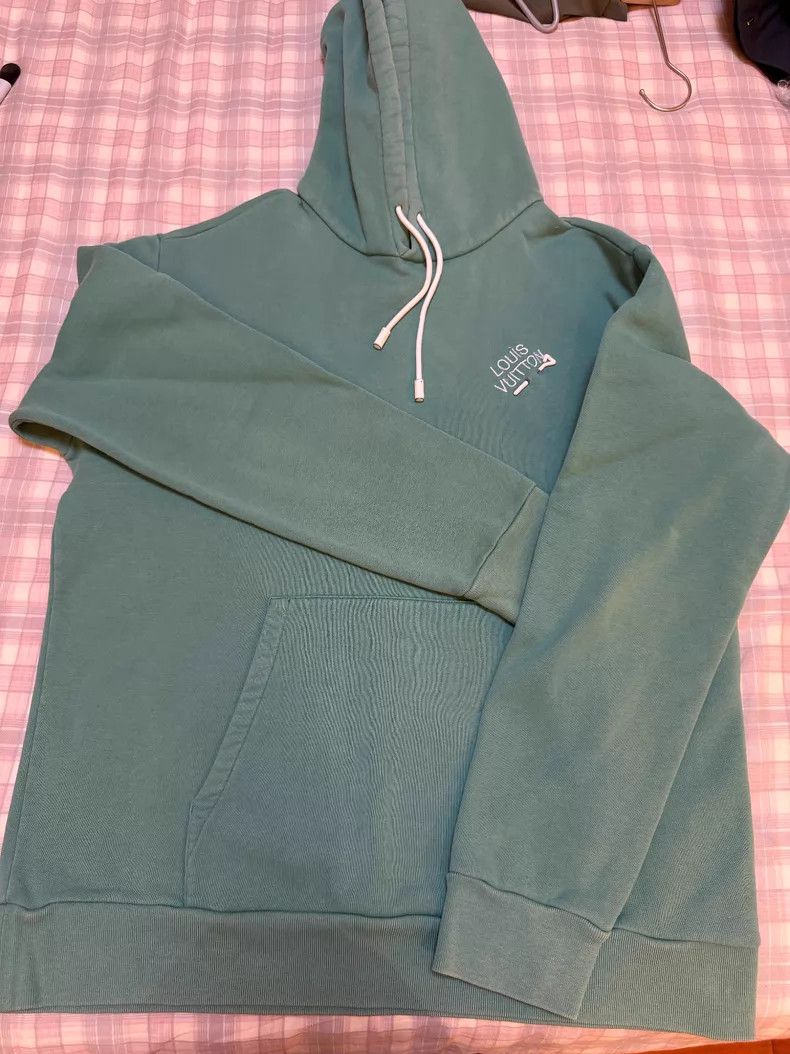Louis Vuitton Louis Vuitton Solid logo monogram sweatshirt Size US XL / EU 56 / 4 - 1 Thumbnail