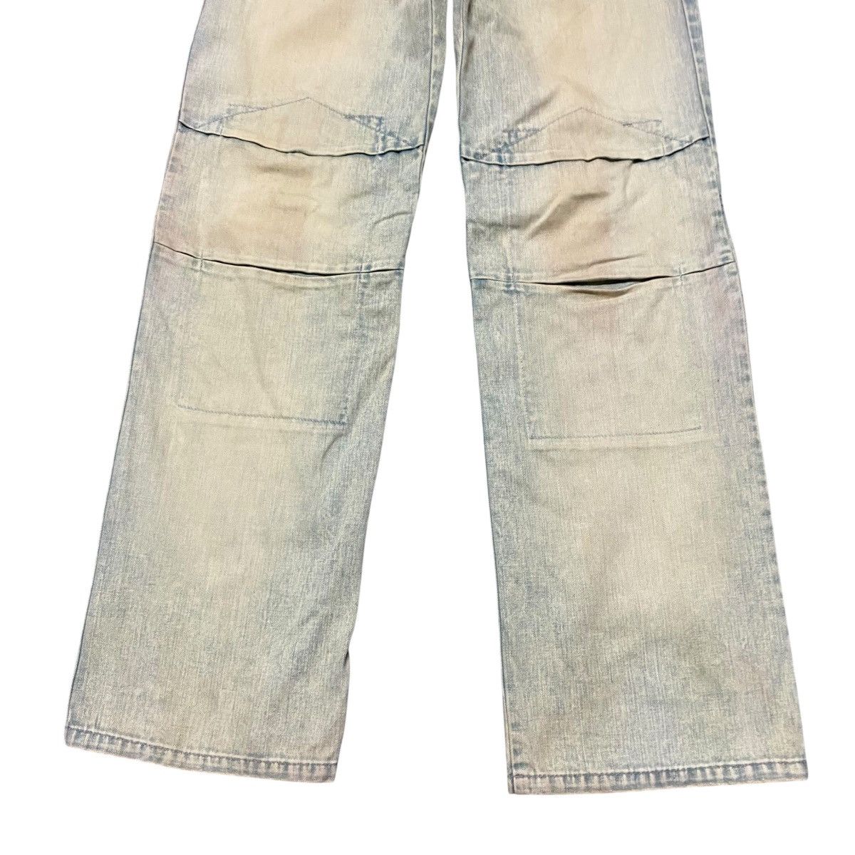 Marithe + Francois Girbaud Marithe Francois Girbaud Denim Mudwash Baggy Jeans Size US 32 / EU 48 - 7 Thumbnail