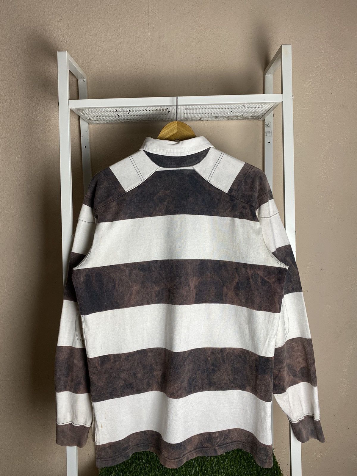 Polo Ralph Lauren Vintage Polo Ralph Lauren Stripe Nice Faded Size US M / EU 48-50 / 2 - 9 Thumbnail