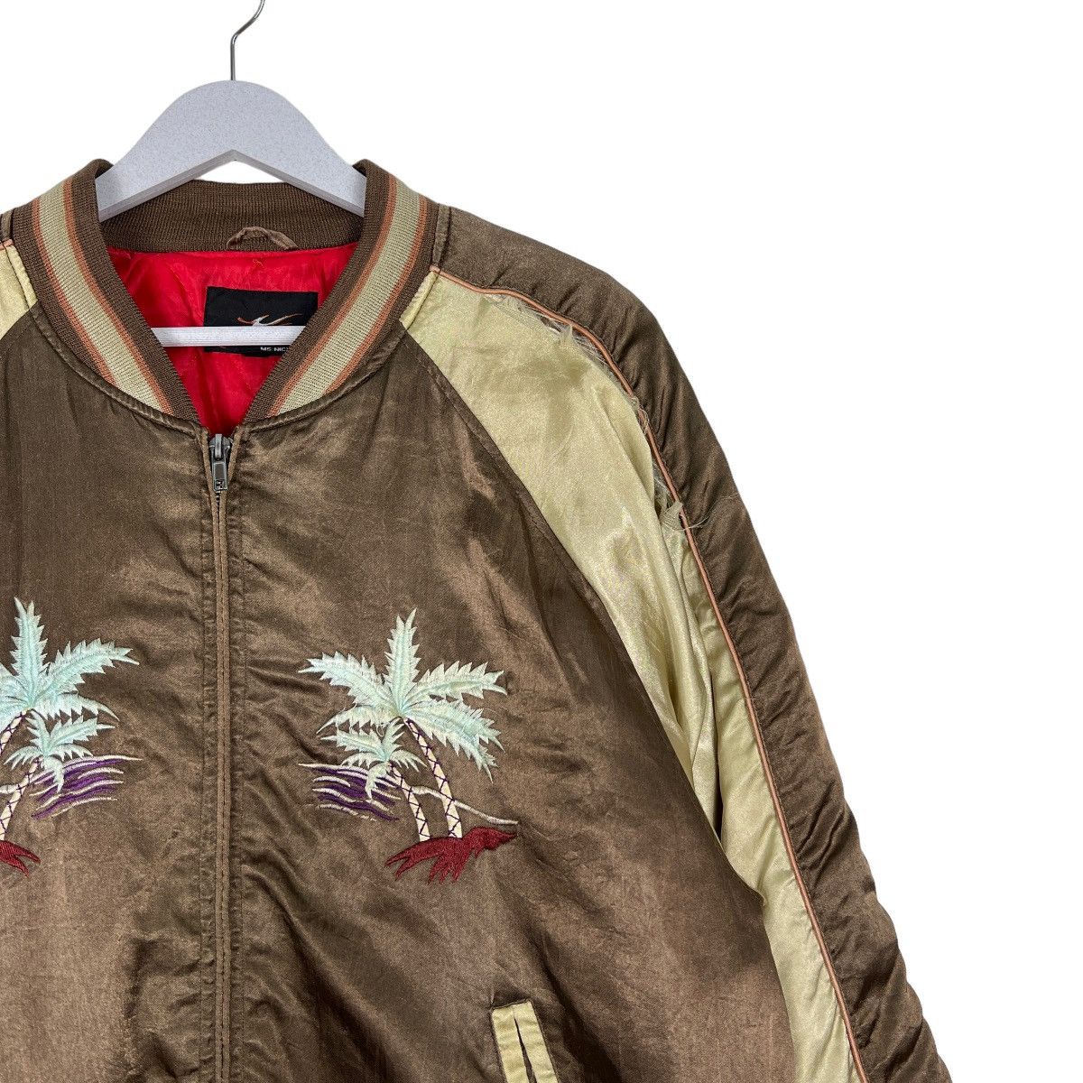 Japanese Brand 🔥 VINTAGE ALOHA HAWAII SUKAJAN SOUVENIR JACKET Size US M / EU 48-50 / 2 - 6 Thumbnail