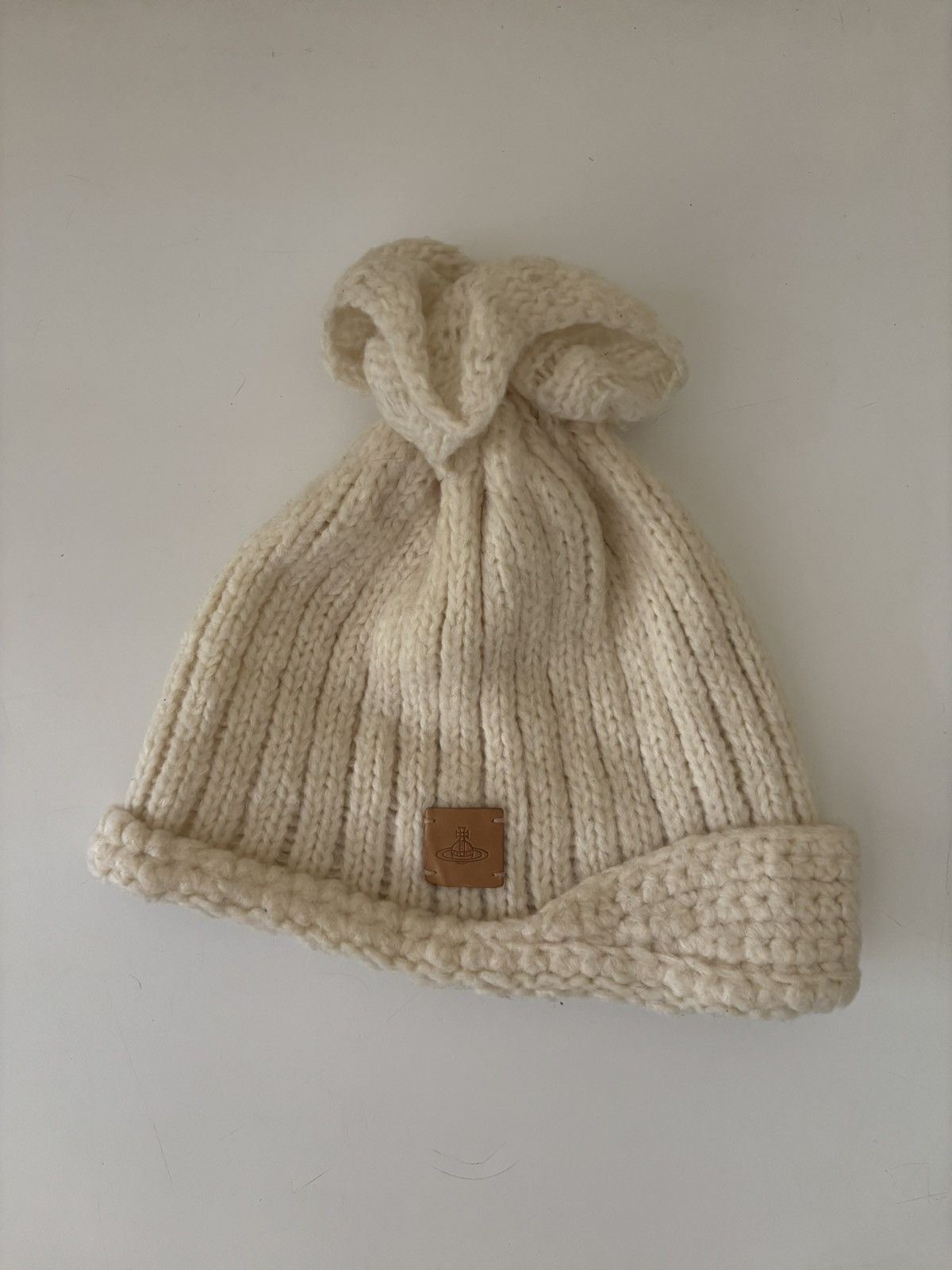 Vivienne Westwood Vivienne Westwood White Beanie Size ONE SIZE - 1 Thumbnail