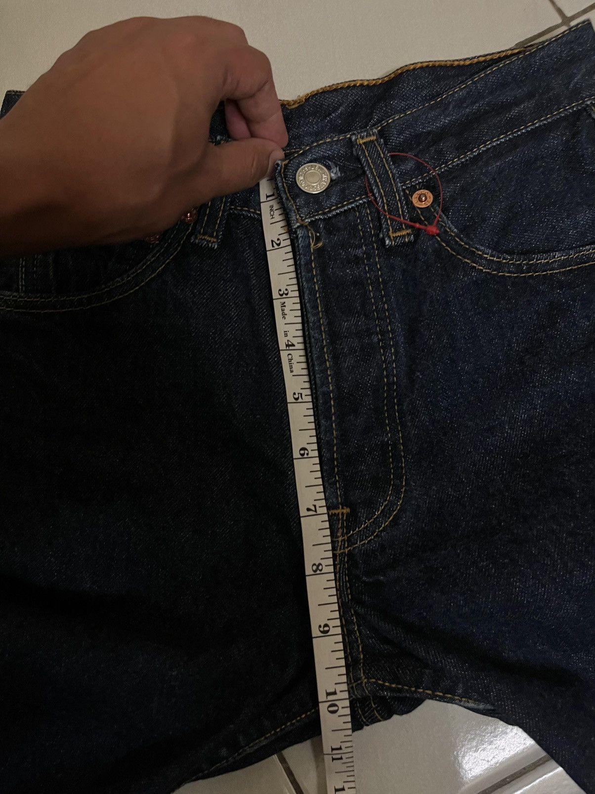 Levi's Rare 💥 Vintage Levis 501 Dark Blue 🤩 Size 24" / US 00 / IT 34 - 14 Thumbnail