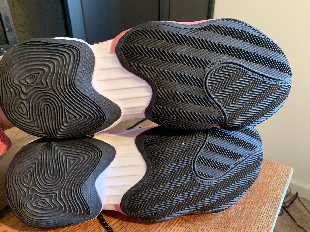 Adidas × Pharrell Adidas Crazy BYW LVL X - Pharrell Ambition Pink Size US 11 / EU 44 - 4 Thumbnail