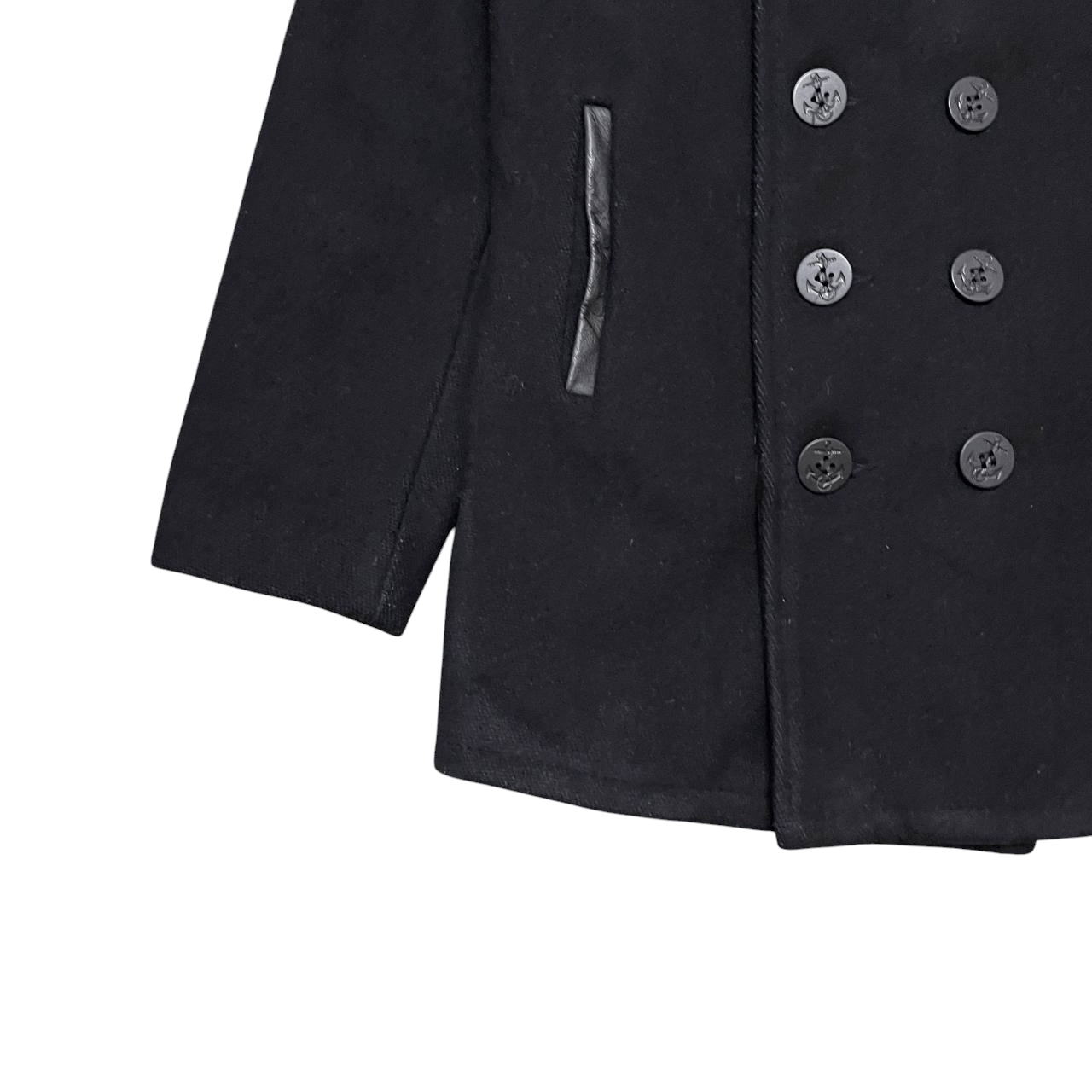 Journal Standard × Schott Schott x Journal Standard Wool Peacoat Size US S / EU 44-46 / 1 - 3 Thumbnail