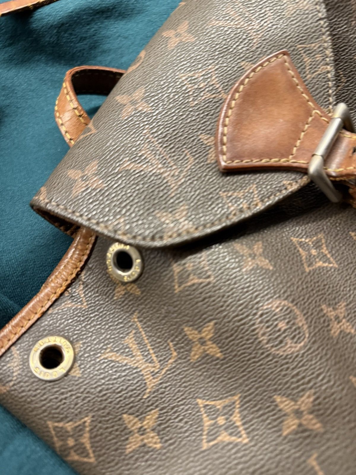 Louis Vuitton Vintage 90’s Louis Vuitton Montsouris Mini PM Bag Size ONE SIZE - 15 Thumbnail