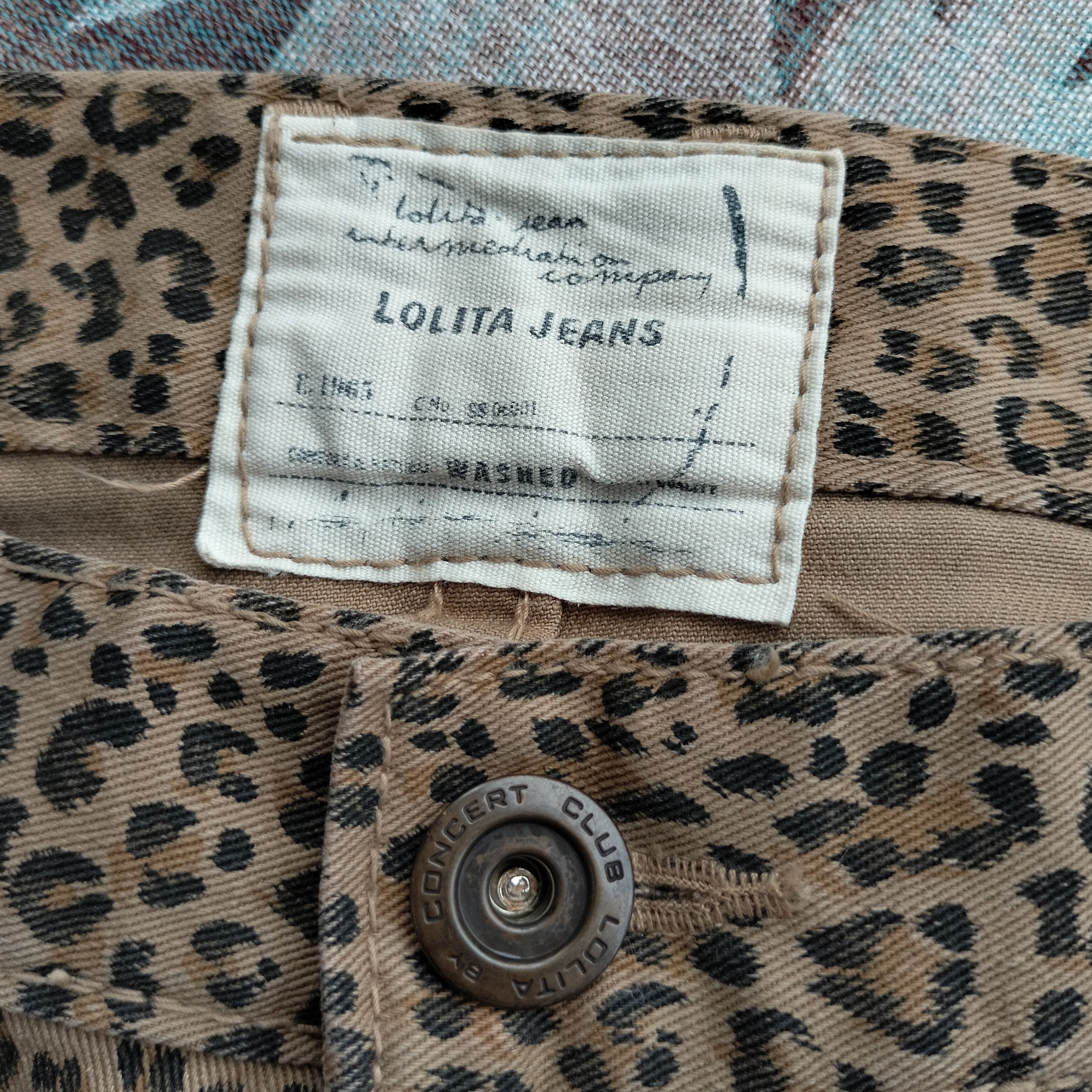 Japanese Brand Lolita yoshitomo nara leopard pants Size US 30 / EU 46 - 5 Thumbnail