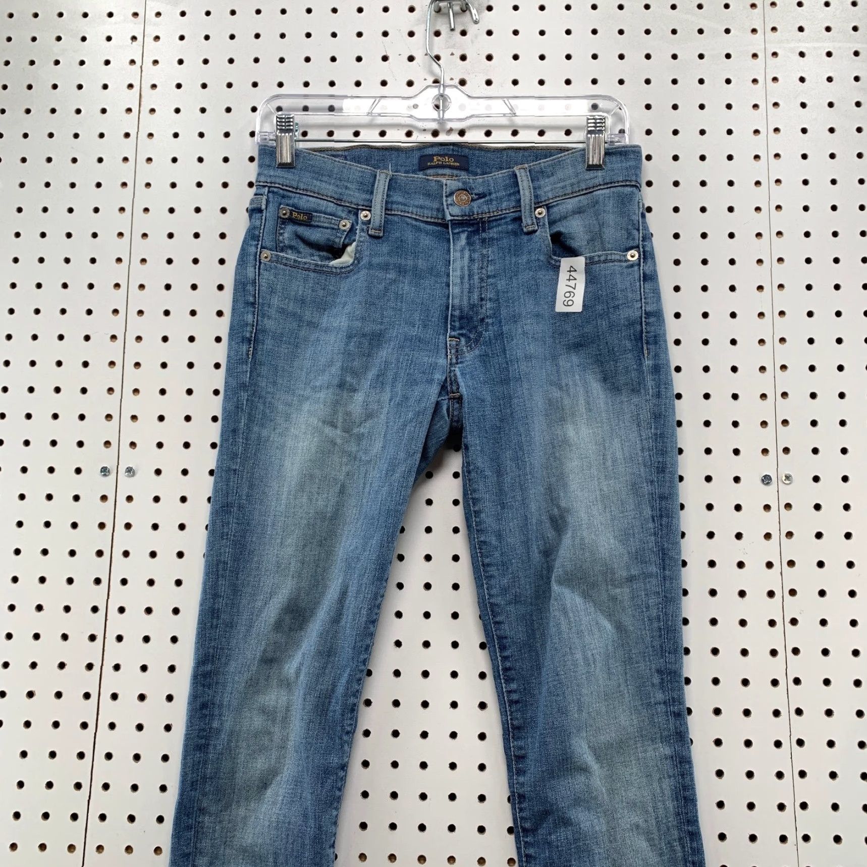 Polo Ralph Lauren Polo Ralph Lauren Jeans Womens 26 Denim Blue Tompkins Skinny Fit 28x29.5 Size 26" / US 2 / IT 38 - 2 Thumbnail