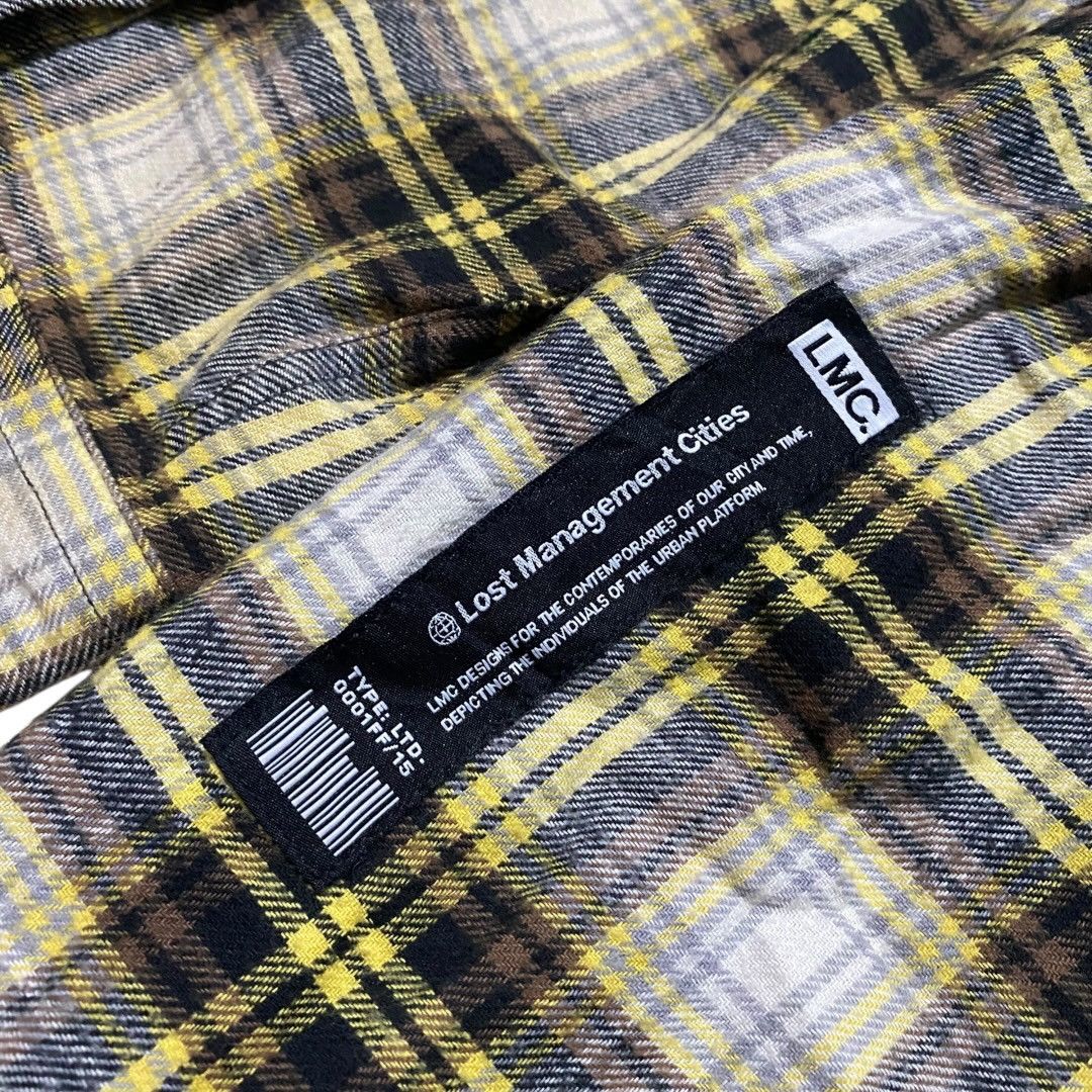 Other LMC lost management cities check pocket shirt Size US M / EU 48-50 / 2 - 6 Thumbnail
