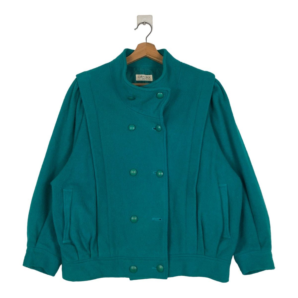 Japanese Brand 🔥VINTAGE WOOL BOMBER JACKET LOVE MODOCC SPORTS Size US M / EU 48-50 / 2 - 1 Thumbnail