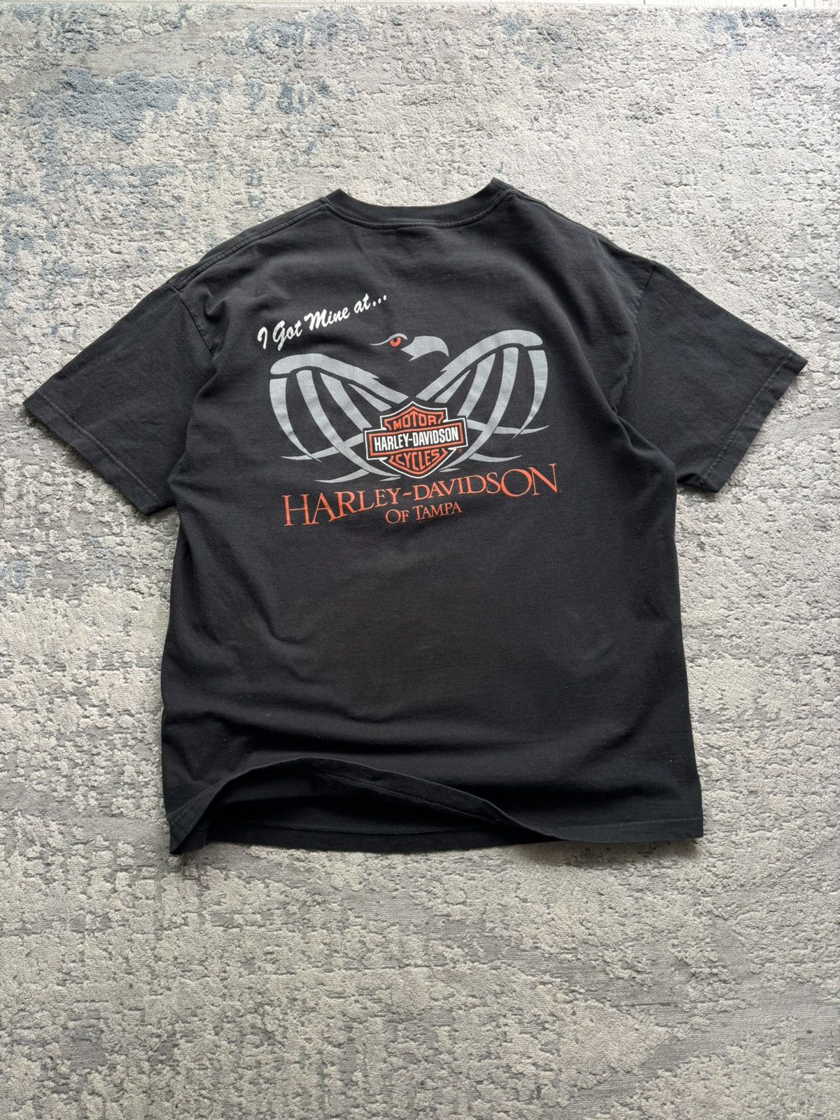 Harley Davidson Harley Davidson Vintage House of Tampa T Shirt Size L USA Size US L / EU 52-54 / 3 - 3 Thumbnail
