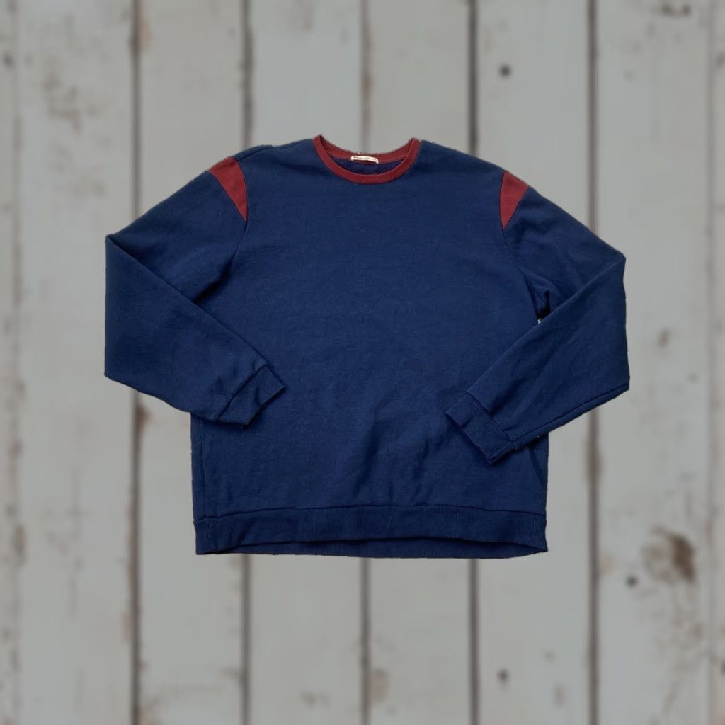 Marine Layer Marine Layer Crewneck Sweatshirt Men's 2XL Blue Casual Size US XXL / EU 58 / 5 - 1 Thumbnail