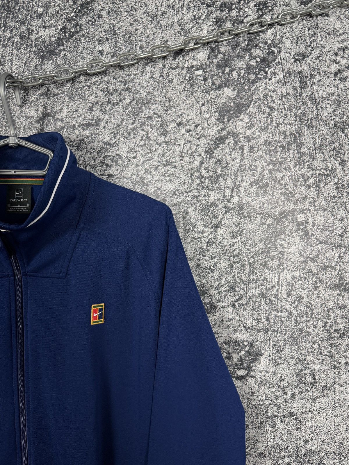 Nike Nike Challenge Court Full Zip Track Jacket Tennis Dri Fit XL Size US XL / EU 56 / 4 - 2 Thumbnail