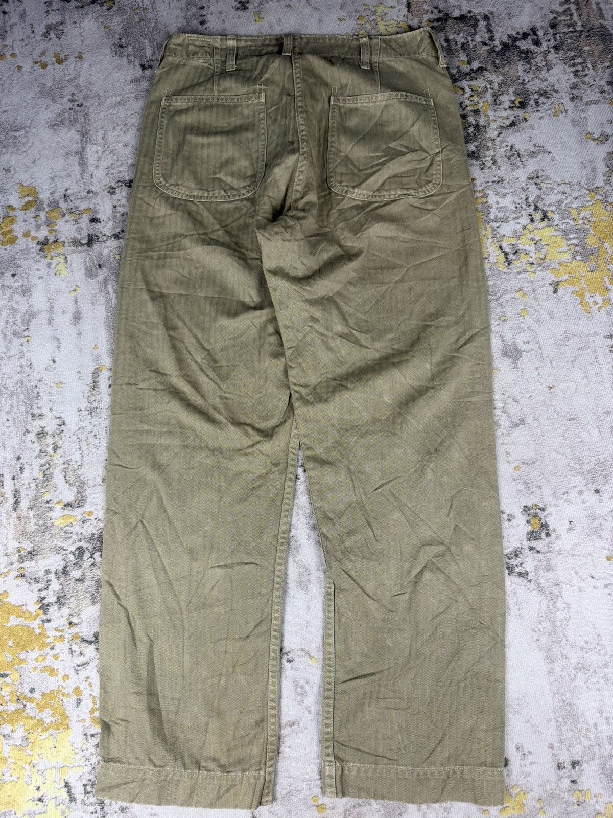 Orslow Orslow Herringbone Fatigue Pants Size US 30 / EU 46 - 2 Thumbnail