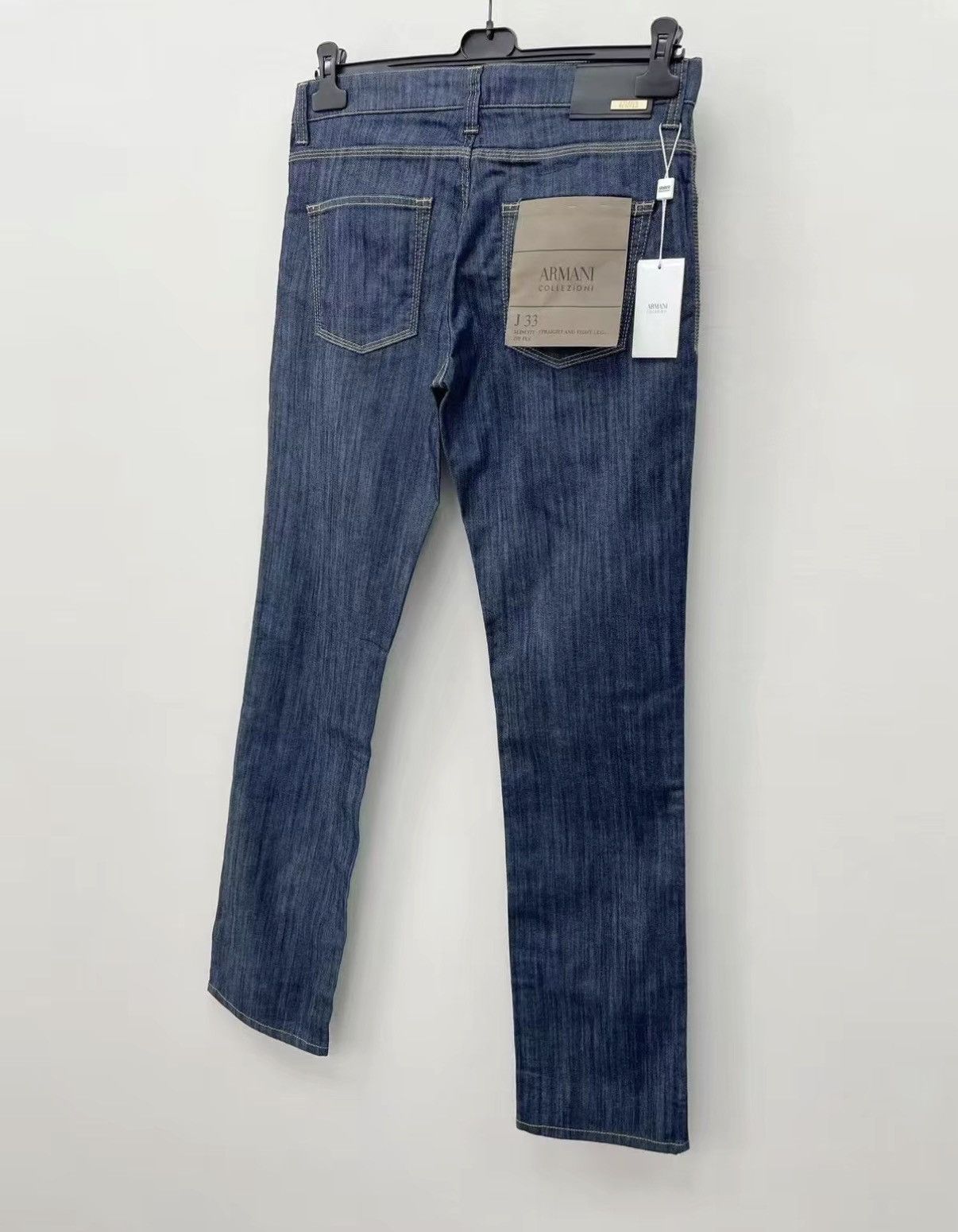 Armani Collezioni ARMANI COLLEZIONI Stretch Jeans with Belt J30 Size US 28 / EU 44 - 6 Thumbnail