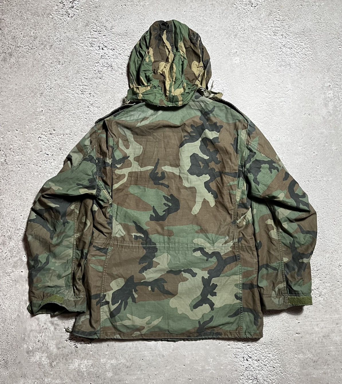 Vintage US Army M65 Field Jacket Woodland Camo Military Vintage Size US M / EU 48-50 / 2 - 12 Thumbnail
