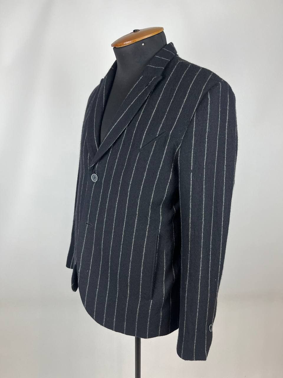Hannibal. Hannibal Avant Garde Blaizer Jacket Pinstriped Size 50 Size US M / EU 48-50 / 2 - 2 Thumbnail