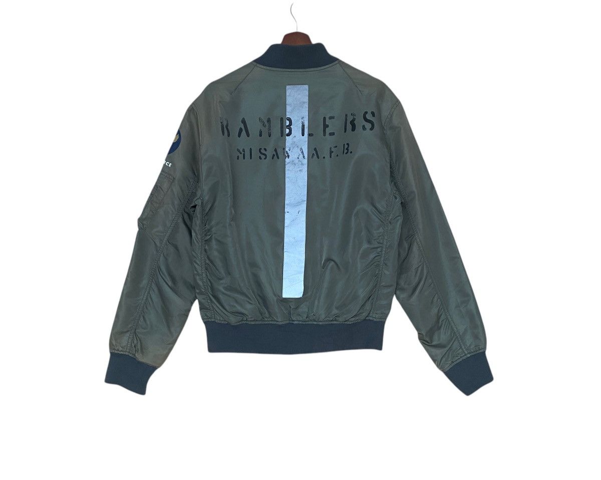 Vintage Brand Aspesi Blu & Co MA-1 Fly Jacket 2000s