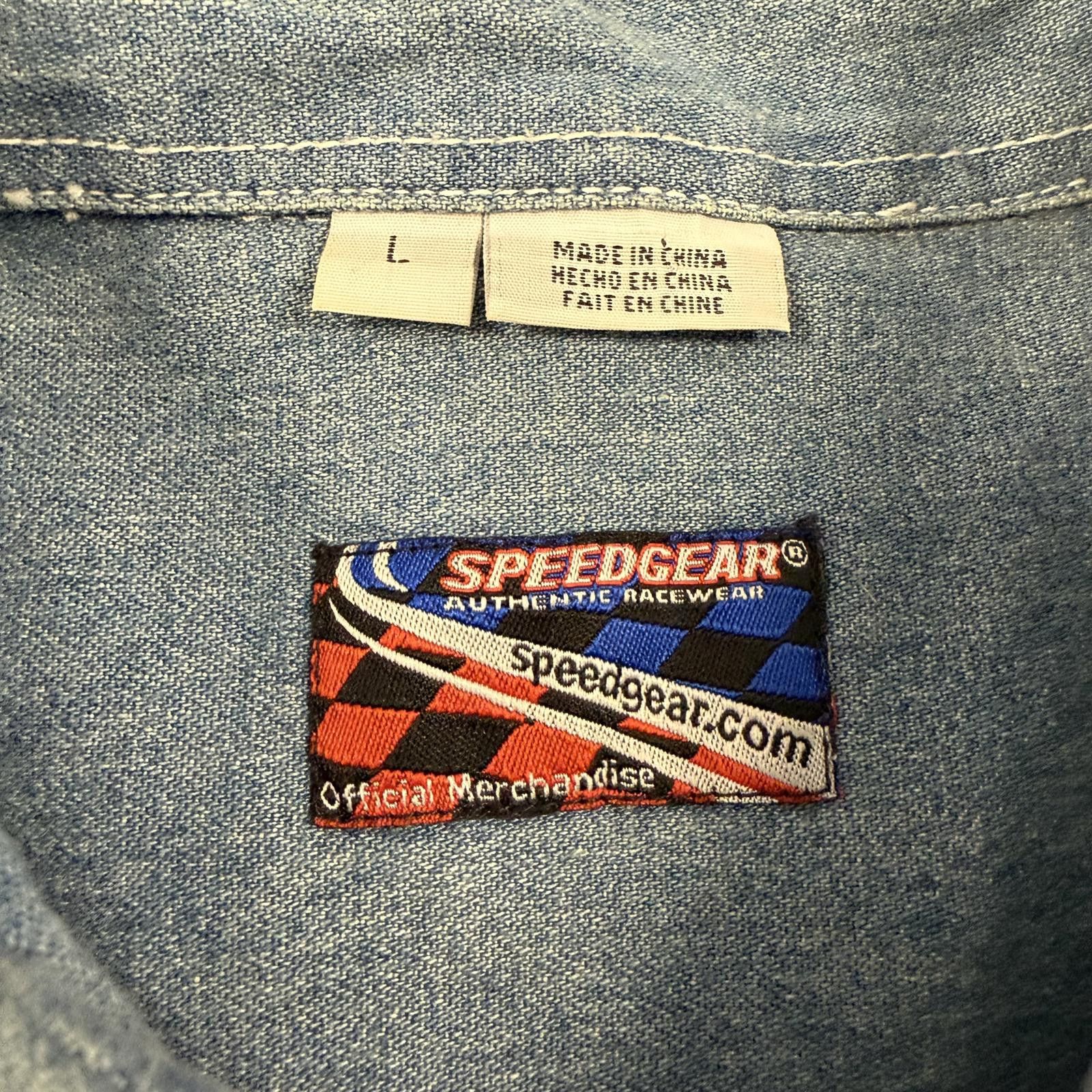 Formula 1 F1 Speedgear Authentic Racewear Embroidered Denim Shirt - L Size US L / EU 52-54 / 3 - 3 Thumbnail