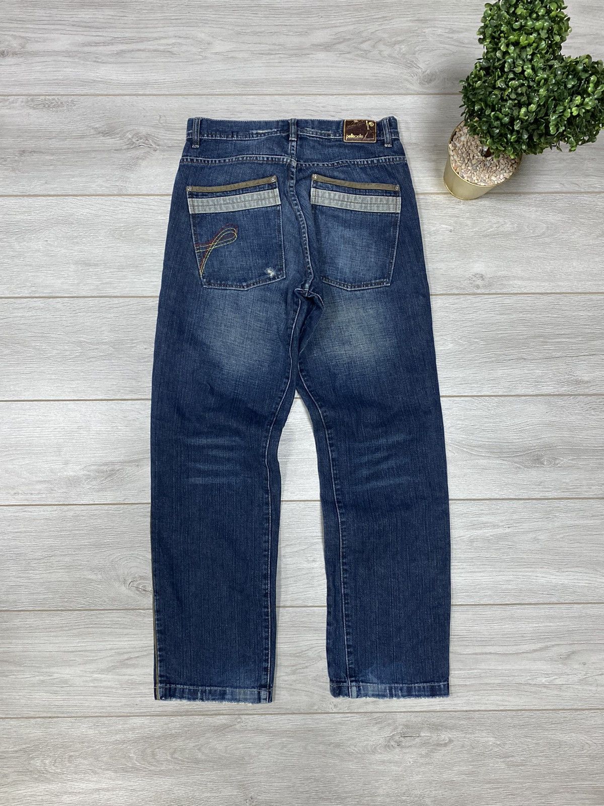 Pelle Pelle Pelle Pelle vintage wide jeans Size US 32 / EU 48 - 1 Thumbnail