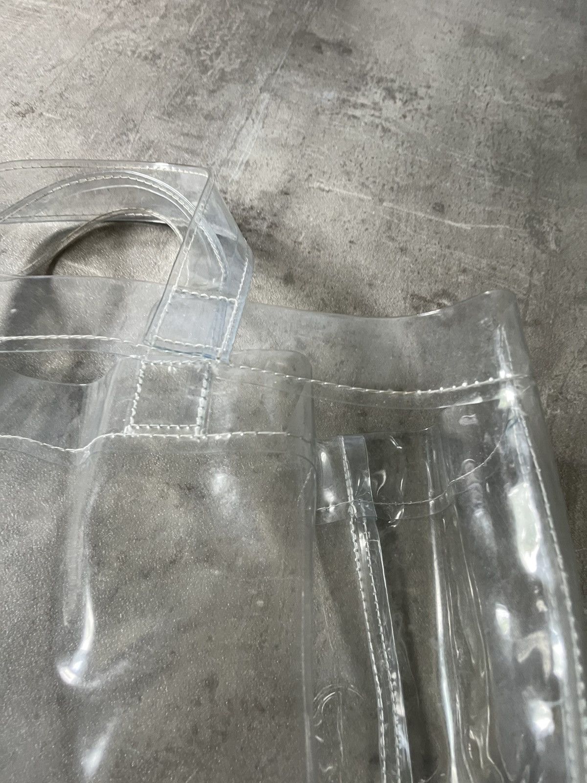 Comme des Garcons Comme des Garcons PVC transparent tote bag rare Size ONE SIZE - 14 Thumbnail