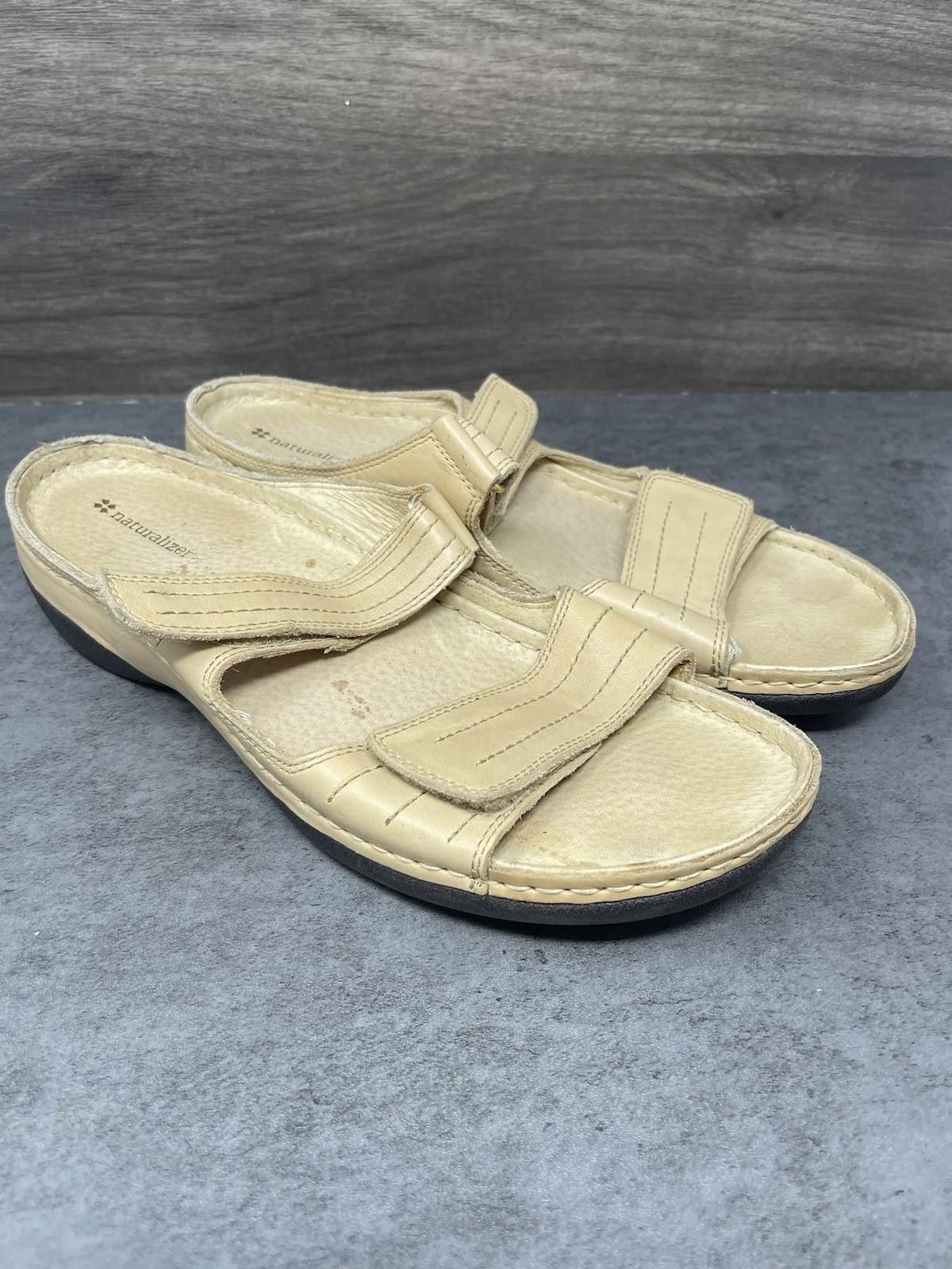 Other Naturalizer Sandals Womens Size 12 Leather Two Strap Size US 12 / IT 42 - 4 Thumbnail